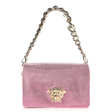 versace pink glowmesh bag|Versace handbags.